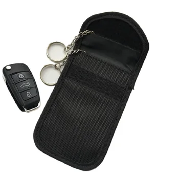 Vstop brez ključa signal blokiranje RFID blokira ključ torbica vrečko avto signal blocker